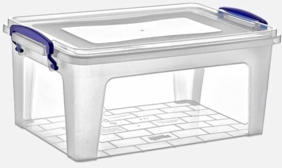 Derin Clear Box Plastik Saklama Kabı 355x231x160 mm