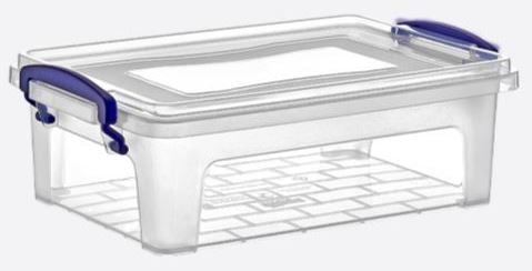 Clear Box Plastik Saklama Kabı 250x170x85 mm-30152