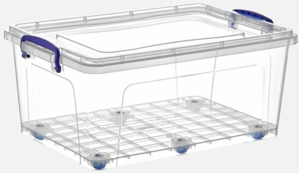 Clear Box Plastik Saklama Kabı Oyuncak Kutusu 550x370x245 mm