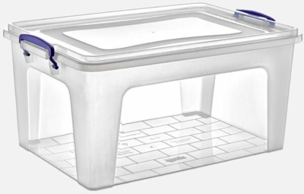 Derin Clear Box Plastik Saklama Kabı 485x320x232 mm