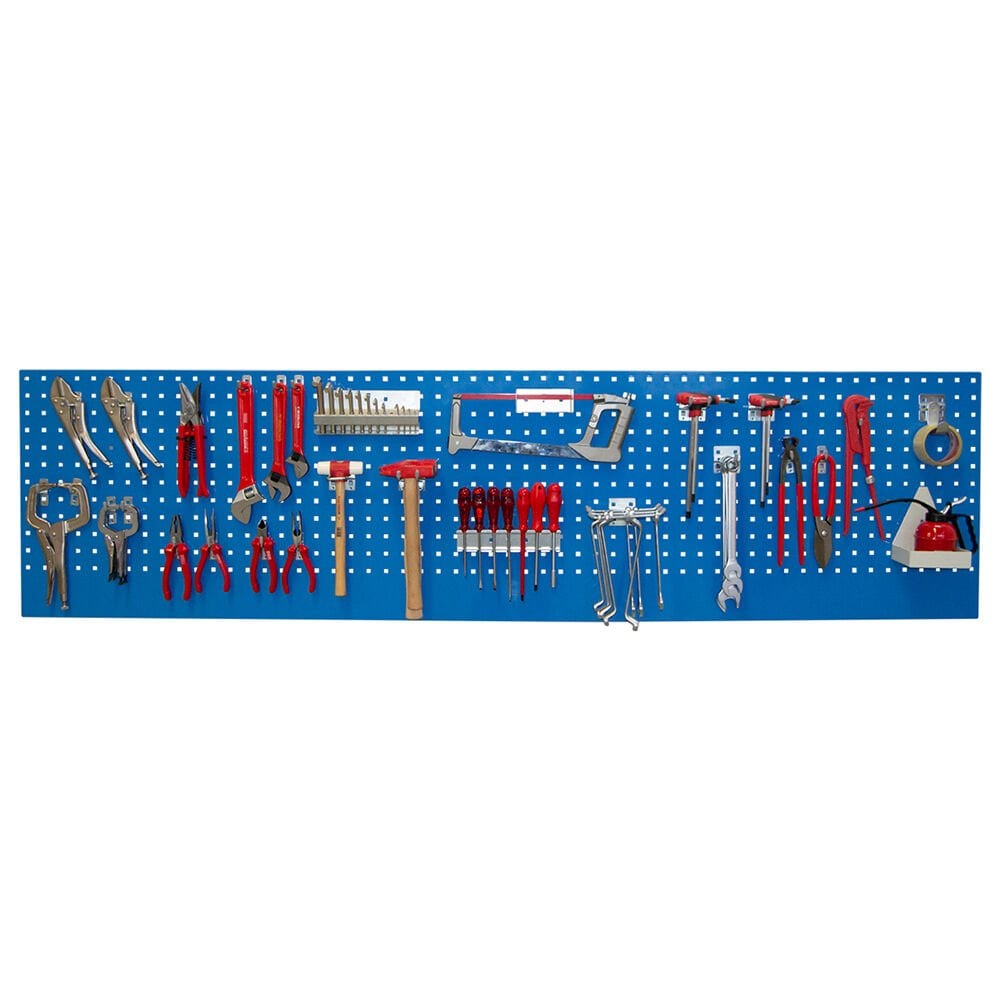 Takım Asma Panosu (2130x457 mm) Alet ve Asma Kancaları Hariçtir