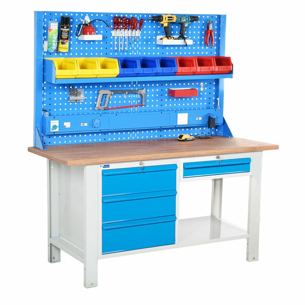 Atölye Çalışma Tezgahı (1600x720x830-930/1844 mm)