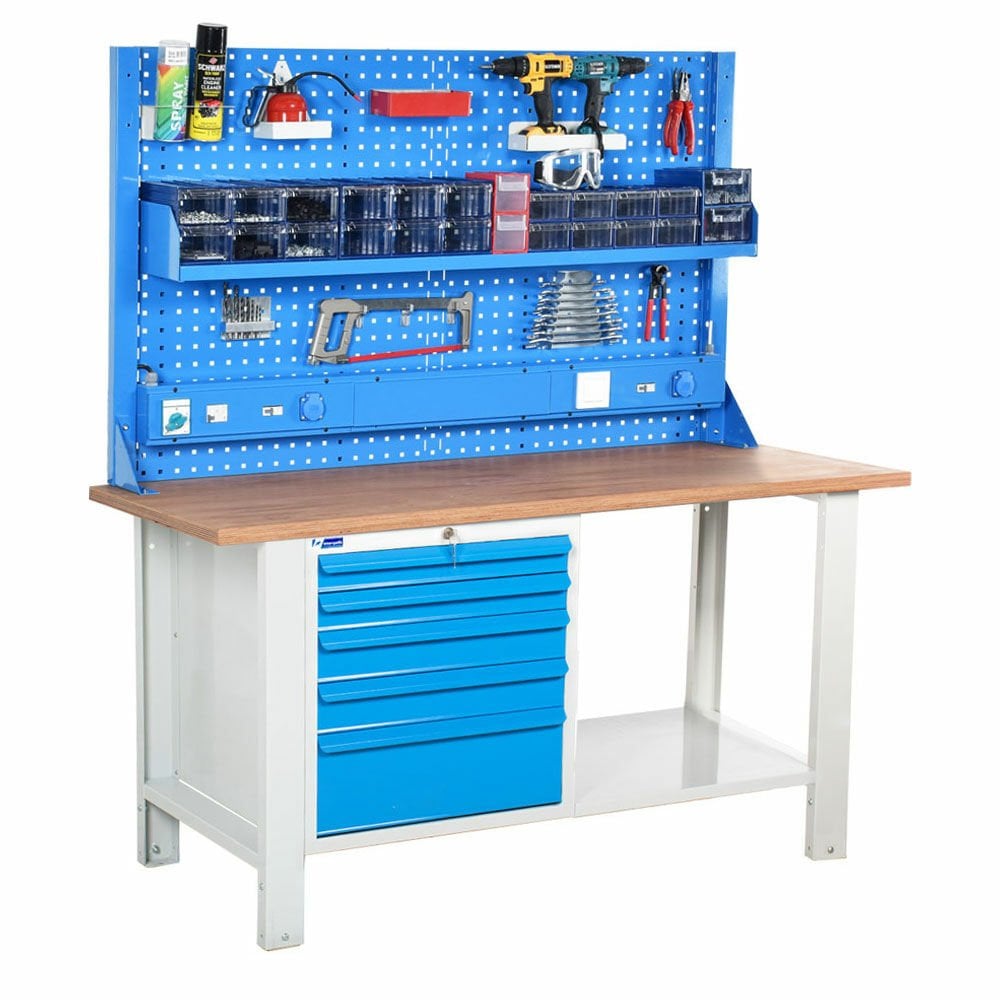 Atölye Çalışma Tezgahı (1600x720x830-930 mm)