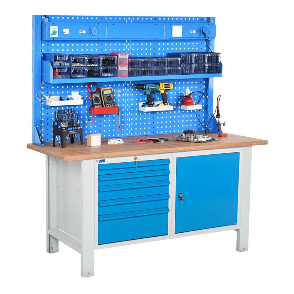 Atölye Çalışma Tezgahı (1600x720x830-930/1844 mm)