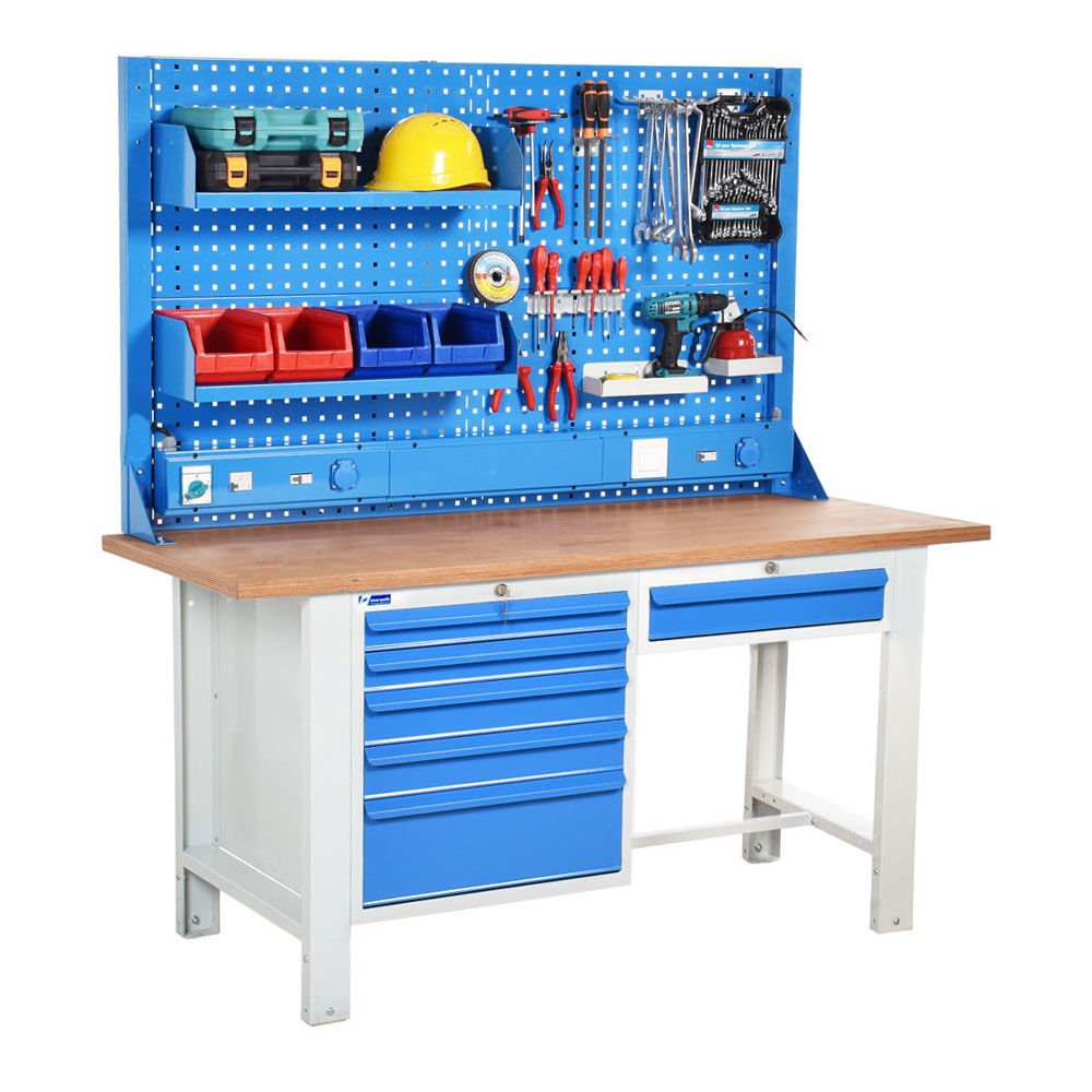 Atölye Çalışma Tezgahı (1600x720x830-930/1844 mm)