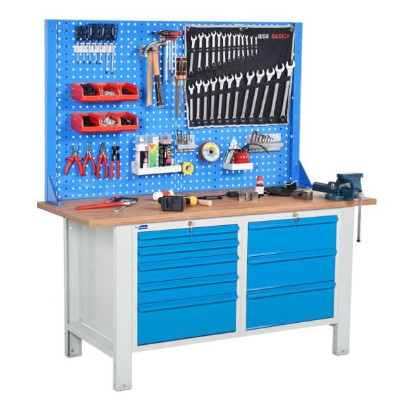 Atölye Çalışma Tezgahı (1600x720x830-930 mm)