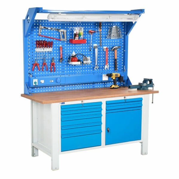 Atölye Çalışma Tezgahı (1600x720x830-930 mm)